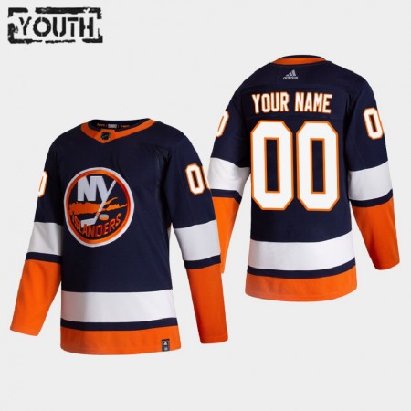 New York Islanders Custom 2020-21 Reverse Retro Authentic Shirt - Kinderen
